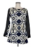 Coco & Tashi Blue 3/4 Sleeve Top Size M - photo 1