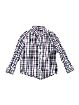 Janie And Jack Long Sleeve Button Down Shirt
