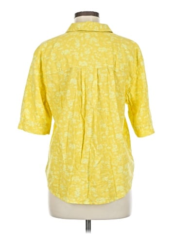 Treasure & Bond 3/4 Sleeve Button-Down Shirt (view 2)