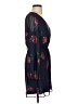 Express 100% Polyester Floral Blue Casual Dress Size XS - photo 4