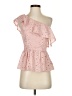 JOA Pink Sleeveless Blouse Size XS - photo 1
