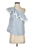 JOA Blue Sleeveless Blouse Size XS - photo 1