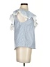 JOA Blue Sleeveless Blouse Size XS - photo 4