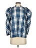 J.Crew Blue 3/4 Sleeve Blouse Size XXS - photo 1