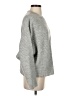 Mango Solid Gray Pullover Sweater Size S - photo 4