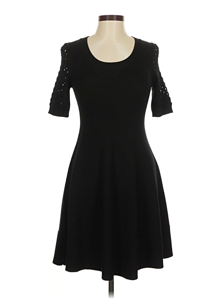 Pre-owned Shoshanna Casual Dress In Black