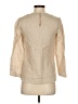 J.Crew 100% Linen Tan 3/4 Sleeve Blouse Size 000 - photo 2