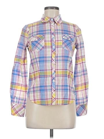 Delia's Long Sleeve Button-Down Shirt (view 1)