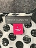 Vince Camuto 100% Polyester Houndstooth Silver Short Sleeve Blouse Size L - photo 7