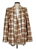 Greylin Plaid Brown Blazer Size M - photo 1