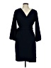 J.Crew 100% Polyester Solid Blue Cocktail Dress Size 8 - photo 1