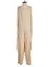 Shaina Mote 100% Lyocell Solid Tan Jumpsuit Size 2 - photo 2