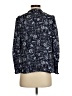 Aqua 100% Polyester Paisley Blue 3/4 Sleeve Blouse Size S - photo 2