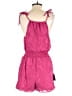 Lulus 100% Polyester Hearts Pink Romper Size XS - photo 2