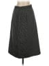 Michele Chevron-herringbone Gray Black Formal Skirt Size 2Estimated - photo 1