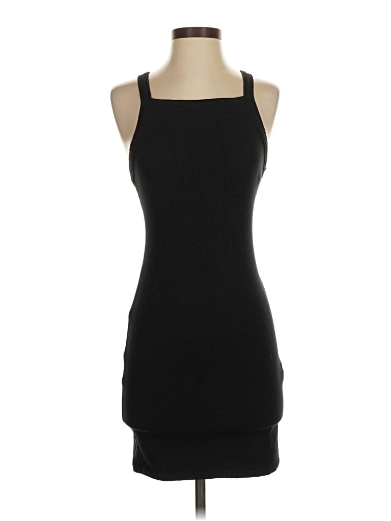 Pre-owned Bershka Cocktail Dress In Black