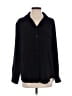 Central Park West Black Long Sleeve Blouse Size M - photo 1