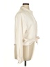 Gap 100% Polyester Ivory Long Sleeve Blouse Size XL - photo 4