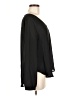 Lush 100% Polyester Black Long Sleeve Blouse Size M - photo 4