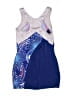 Body Wrappers Paisley Blue Leotard Size 16 - photo 2