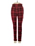 MeMoi Plaid Red Casual Pants Size Sm - Med - photo 1