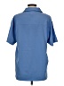 Fabletics Blue Short Sleeve Blouse Size M - photo 2