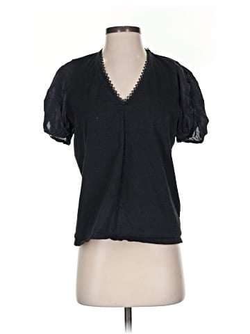 Sandro Short Sleeve Blouse (view 1)