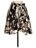 IRO 100% Silk Print Brown Silk Skirt Size EU (FR) 34 / US 2 - photo 1