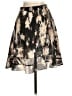 IRO 100% Silk Print Brown Silk Skirt Size EU (FR) 34 / US 2 - photo 2