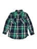 Tommy Hilfiger Plaid Green Long Sleeve Button-Down Shirt Size 4 - photo 1