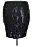 Romwe 100% Polyester Black Formal Skirt Size 2X - photo 2