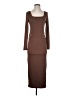 Shein Brown Casual Dress Size 2 - photo 1