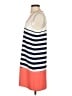 THML 100% Polyester Stripes Orange Casual Dress Size S - photo 5