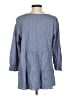 J.Jill 100% Cotton Blue 3/4 Sleeve Blouse Size S (tall) - photo 2