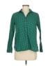 J.Crew Checkered-gingham Green Long Sleeve Button-Down Shirt Size 6 - photo 1