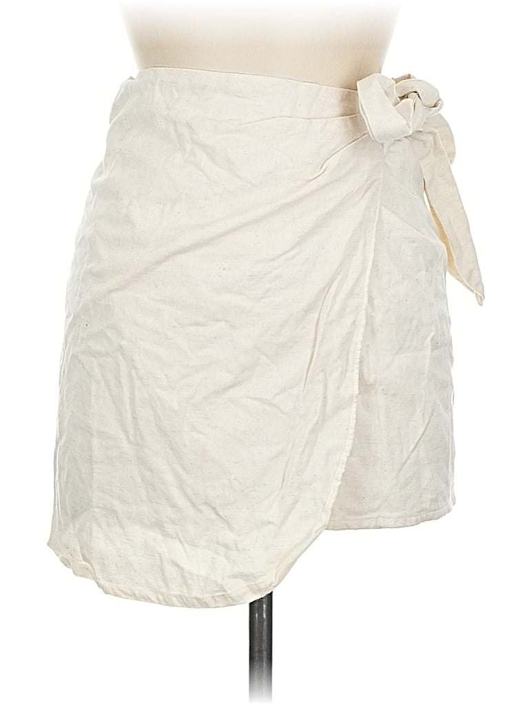 Pre-owned Modern Citizen Casual Skirt In White