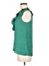 Theory Green Sleeveless Blouse Size M - photo 5