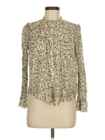 Gerard Darel Long Sleeve Blouse (view 1)