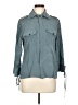 Calvin Rucker Teal 3/4 Sleeve Button-Down Shirt Size L - photo 1