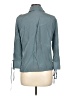Calvin Rucker Teal 3/4 Sleeve Button-Down Shirt Size L - photo 2