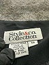 Style&Co 100% Polyester Solid Black Cocktail Dress Size 16 - photo 7