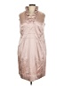 Taylor Tan Cocktail Dress Size 16w - photo 1