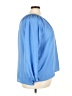 Jessica Simpson Blue Long Sleeve Blouse Size 2X - photo 4