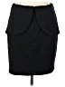 C. Luce Solid Black Formal Skirt Size L - photo 2