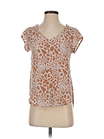 Bayla Jane Short Sleeve Silk Top (view 1)
