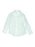 Crewcuts Outlet Solid Green Ivory Long Sleeve Button-Down Shirt Size 4 - 5 - photo 1