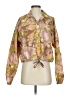Fabletics 100% Nylon Floral Gold Pink Jacket Size XS - photo 1
