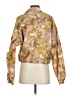 Fabletics 100% Nylon Floral Gold Pink Jacket Size XS - photo 2