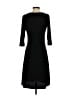 Chadwicks Solid Black Casual Dress Size 2 (petite) - photo 2