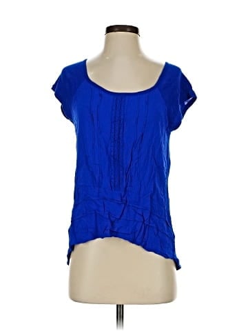 Cynthia Rowley Short Sleeve Blouse (view 1)
